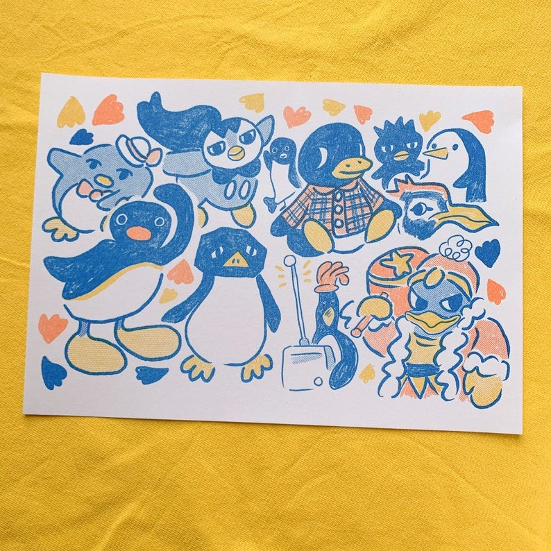 Riso Art Print by Sophmog