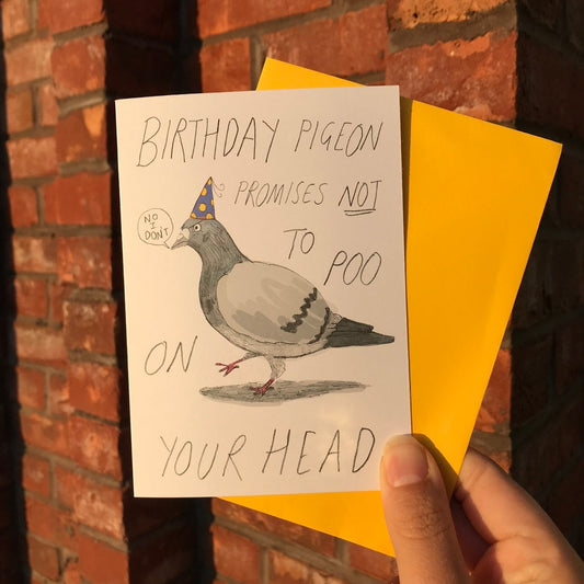 Pigeon Birthday Card by 2Bmcr