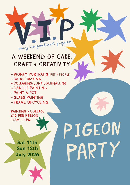 VIP Pigeon Party - Physical Party