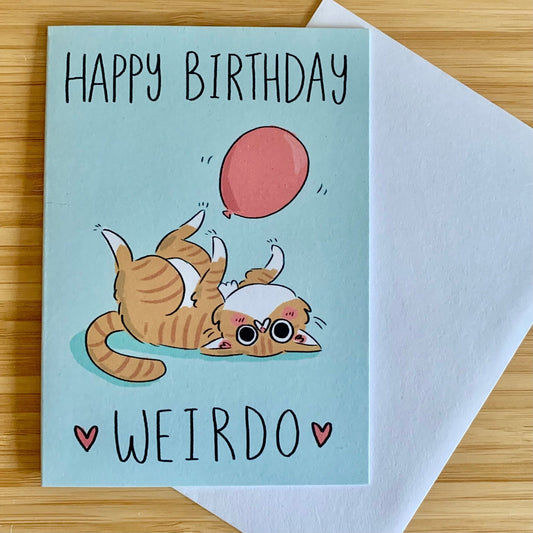 Weirdo Card by Ellen Stubbings