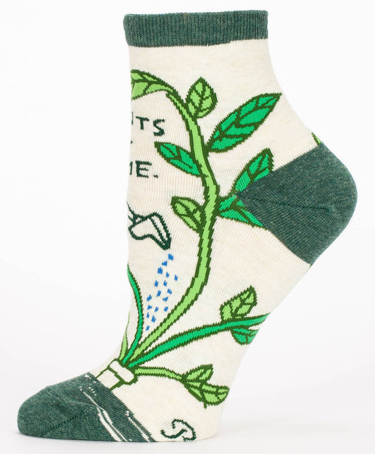 Plants Get Me Ankle Socks by Blue Q