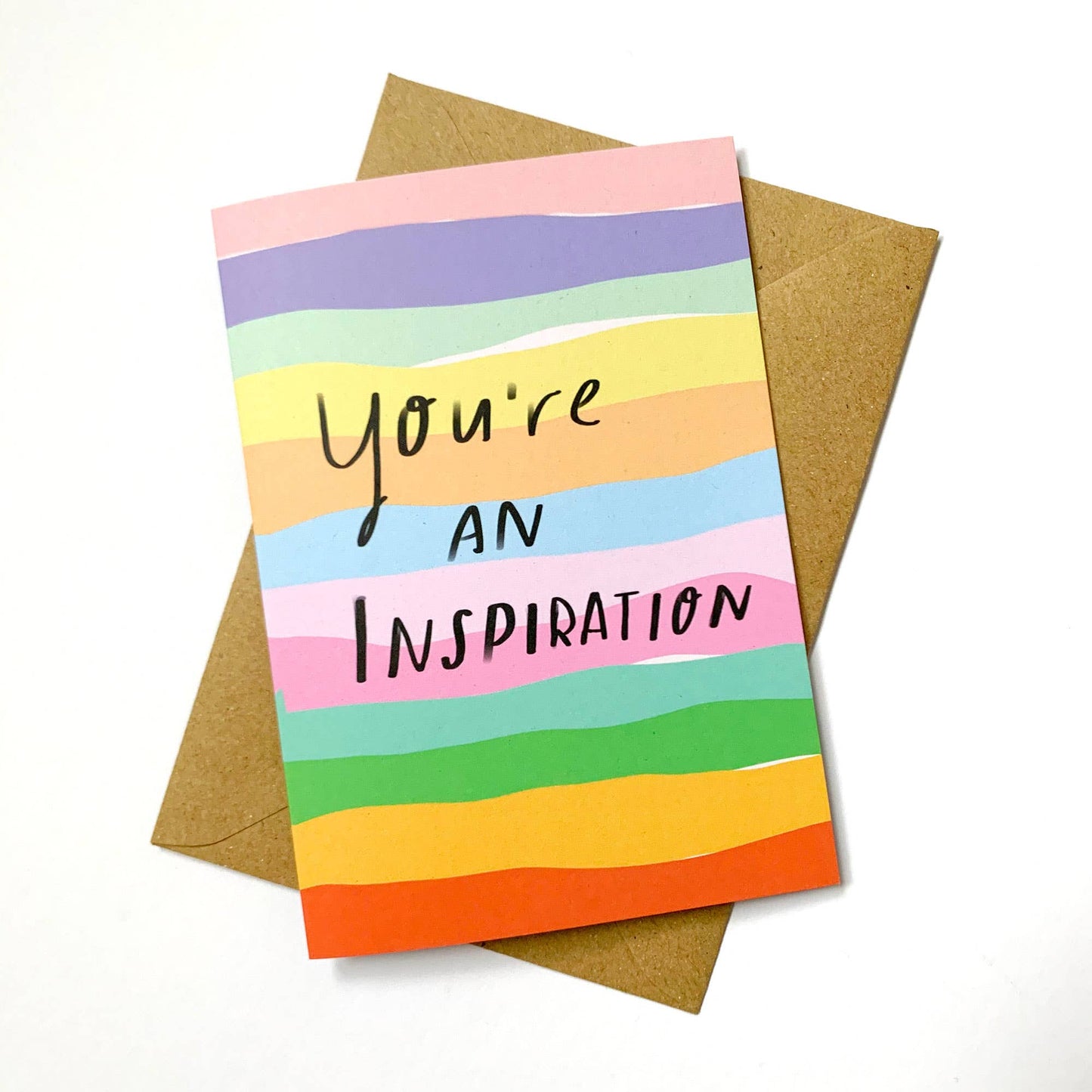 You're an inspiration card by Nicola Rowlands