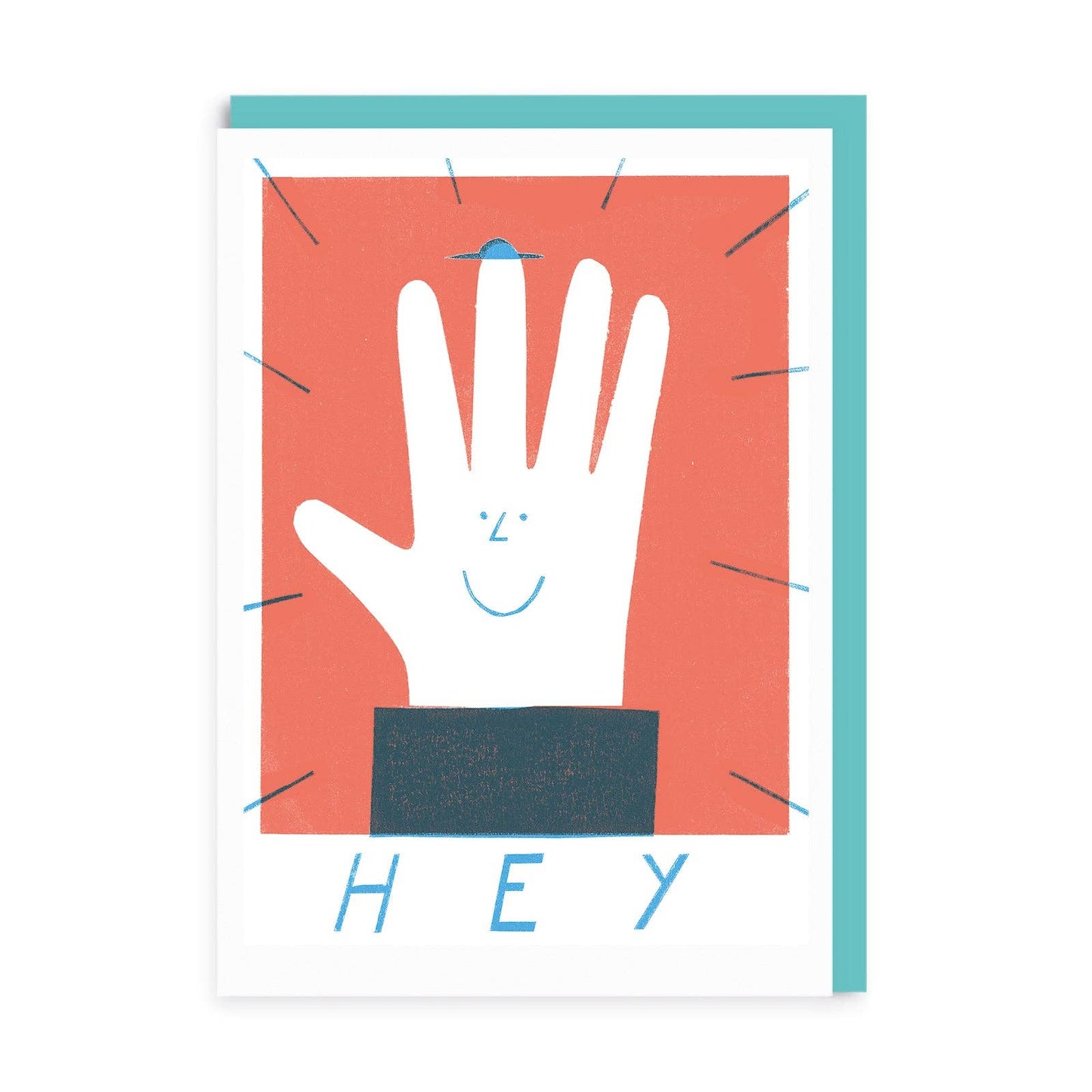 Hey High Five Greeting Card by Max Machen / Ohh Deer