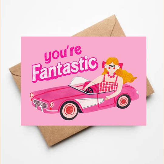 YOU'RE FANTASTIC card by Daria