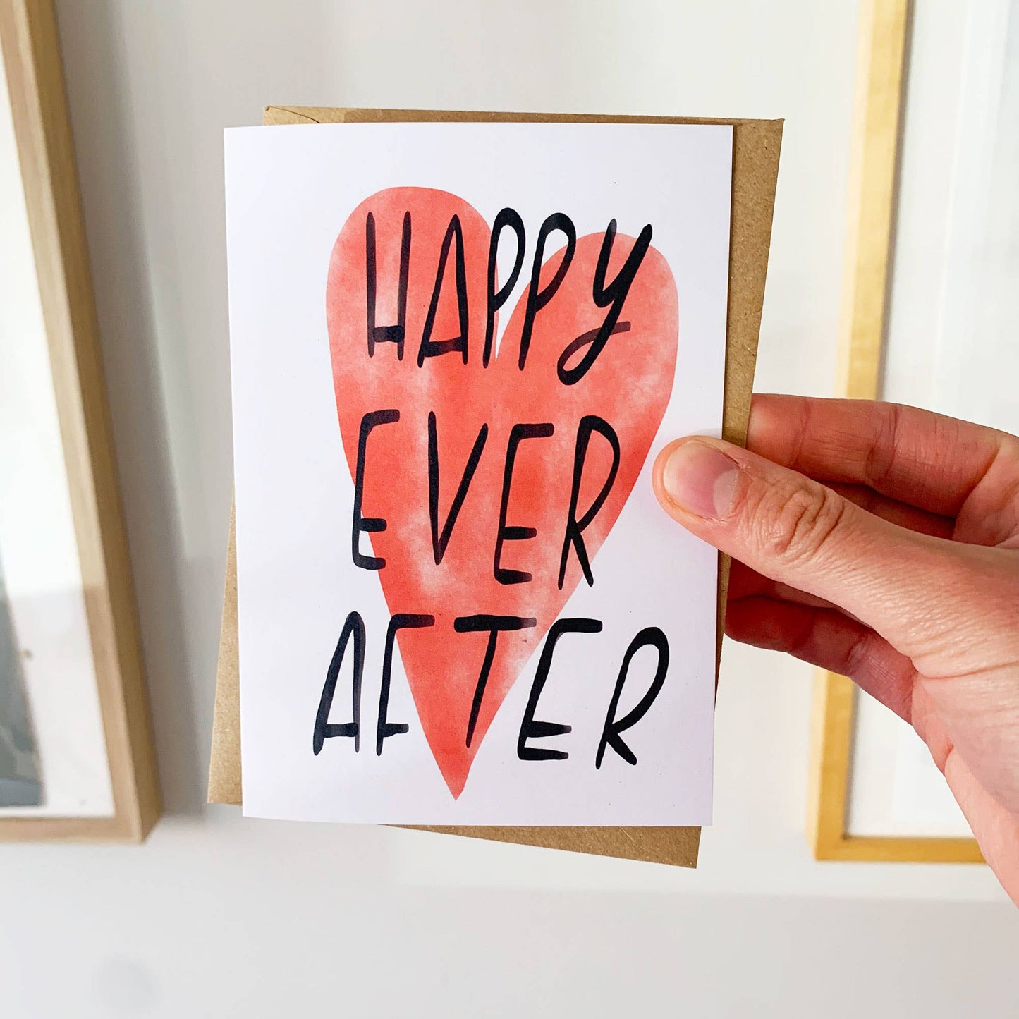 Happy ever after card by Nicola Rowlands