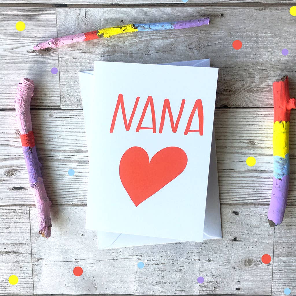 Nana card by Nicola Rowlands