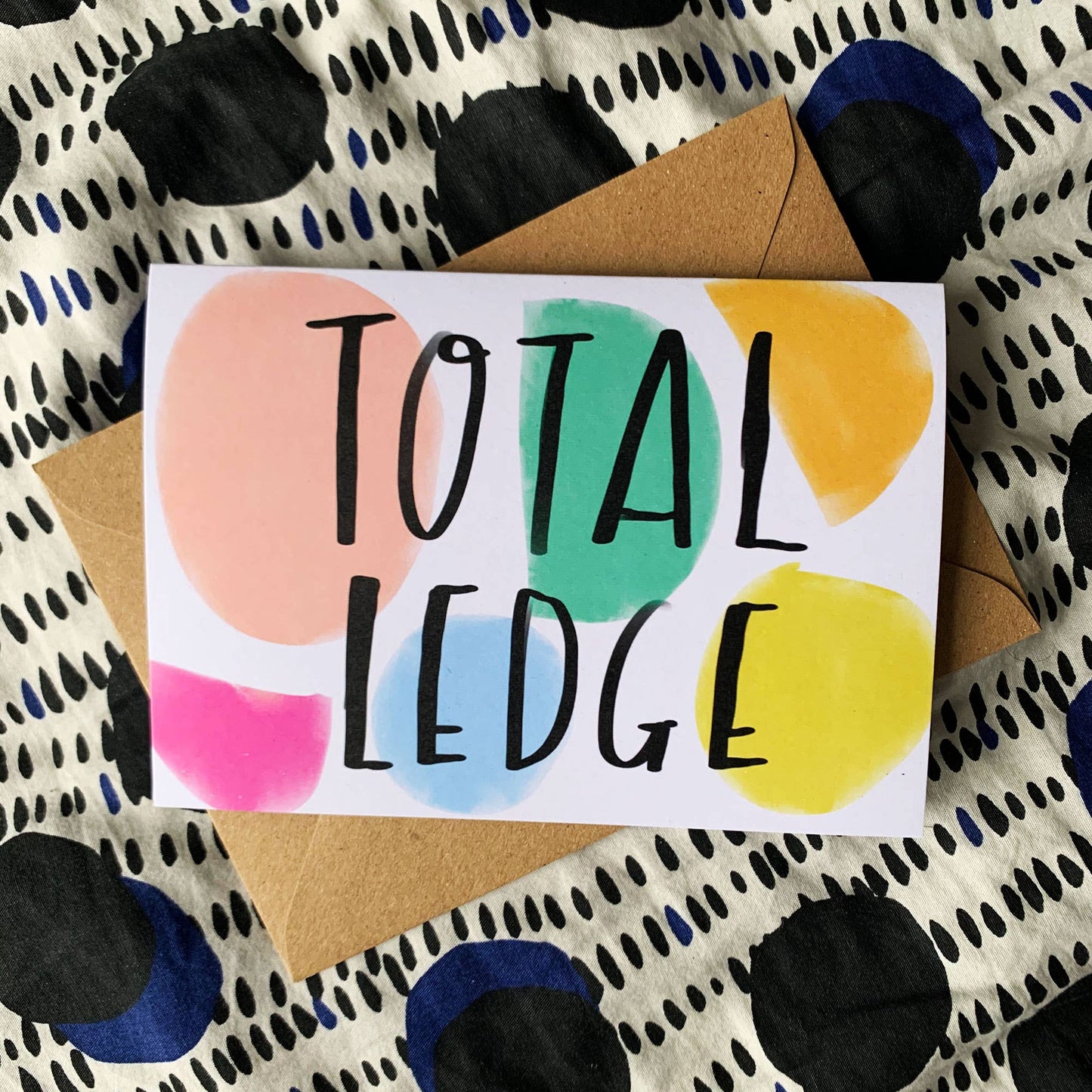 Total ledge card by Nicola Rowlands