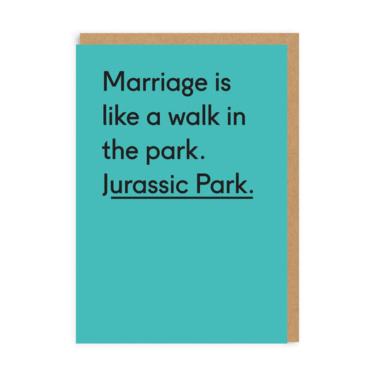 Jurassic Park Greeting Card by Ohh Deer