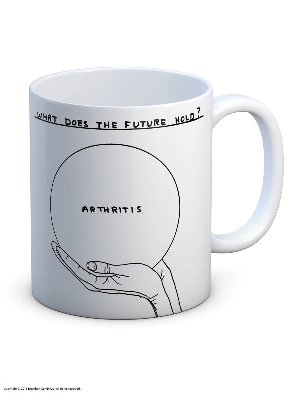 Arthritis David Shrigley Mug