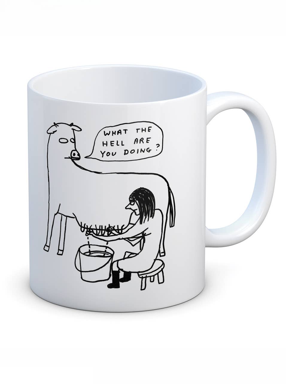 Hell Cow - David Shrigley Mug