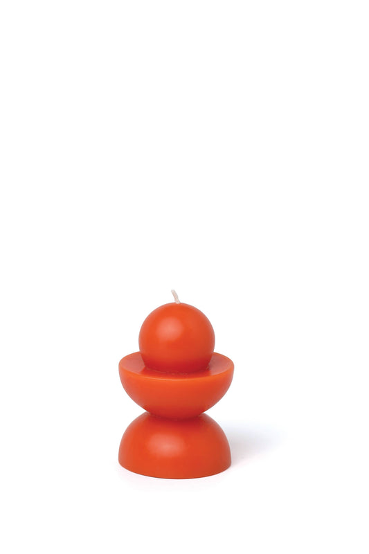 Totem Candle (158g) - Red Orange - Gizmo