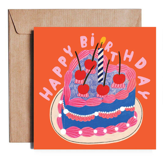 BIRTHDAY CAKE card by Daria