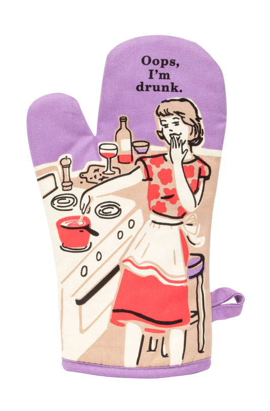 Oops, I'm Drunk Oven Mitt