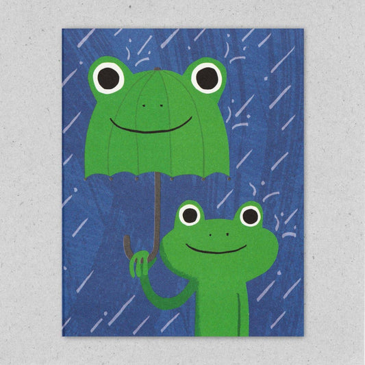 Frog Brolly by Lisa Jones Studio